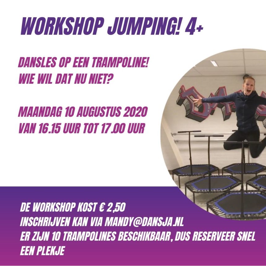 Workshop Jumping! 6+