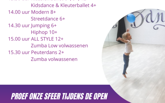 Open dag – Zaterdag 29 augustus