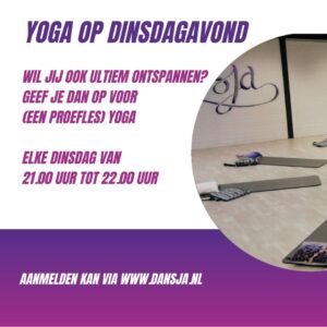 YOGA op dinsdagavond