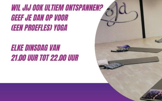 YOGA op dinsdagavond