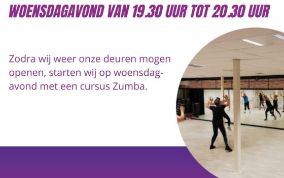 Cursus Zumba woensdagavond