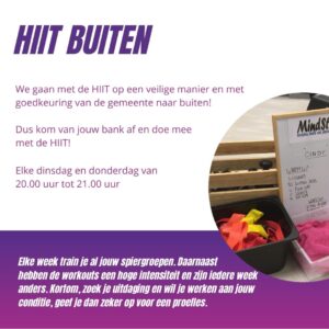 HIIT op dinsdag- en donderdagavond