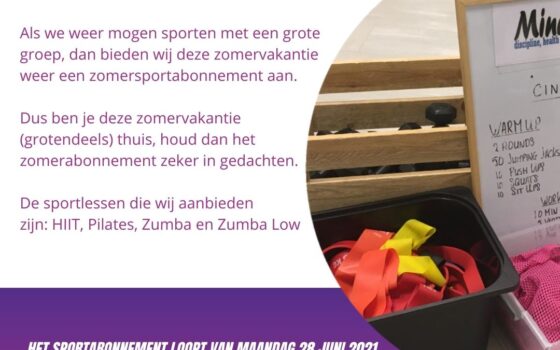 Zomersportabonnement