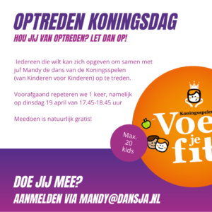 Hou jij van optreden? Dan is dit je kans! Iedereen mag meedoen!