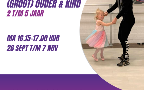 Cursus (groot) ouder & kind 2 t/m 5 jaar