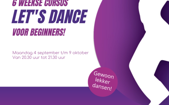 Cursus Let’s Dance voor beginners – maandagavond