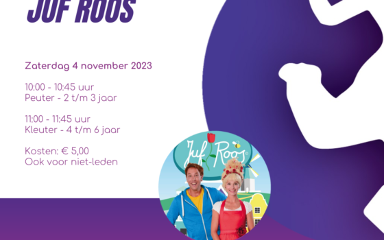 Workshop Juf Roos – Peuters & Kleuters