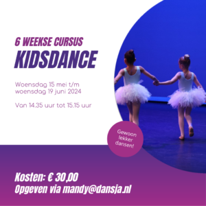 // TWEEDE CURSUS KIDSDANCE \\